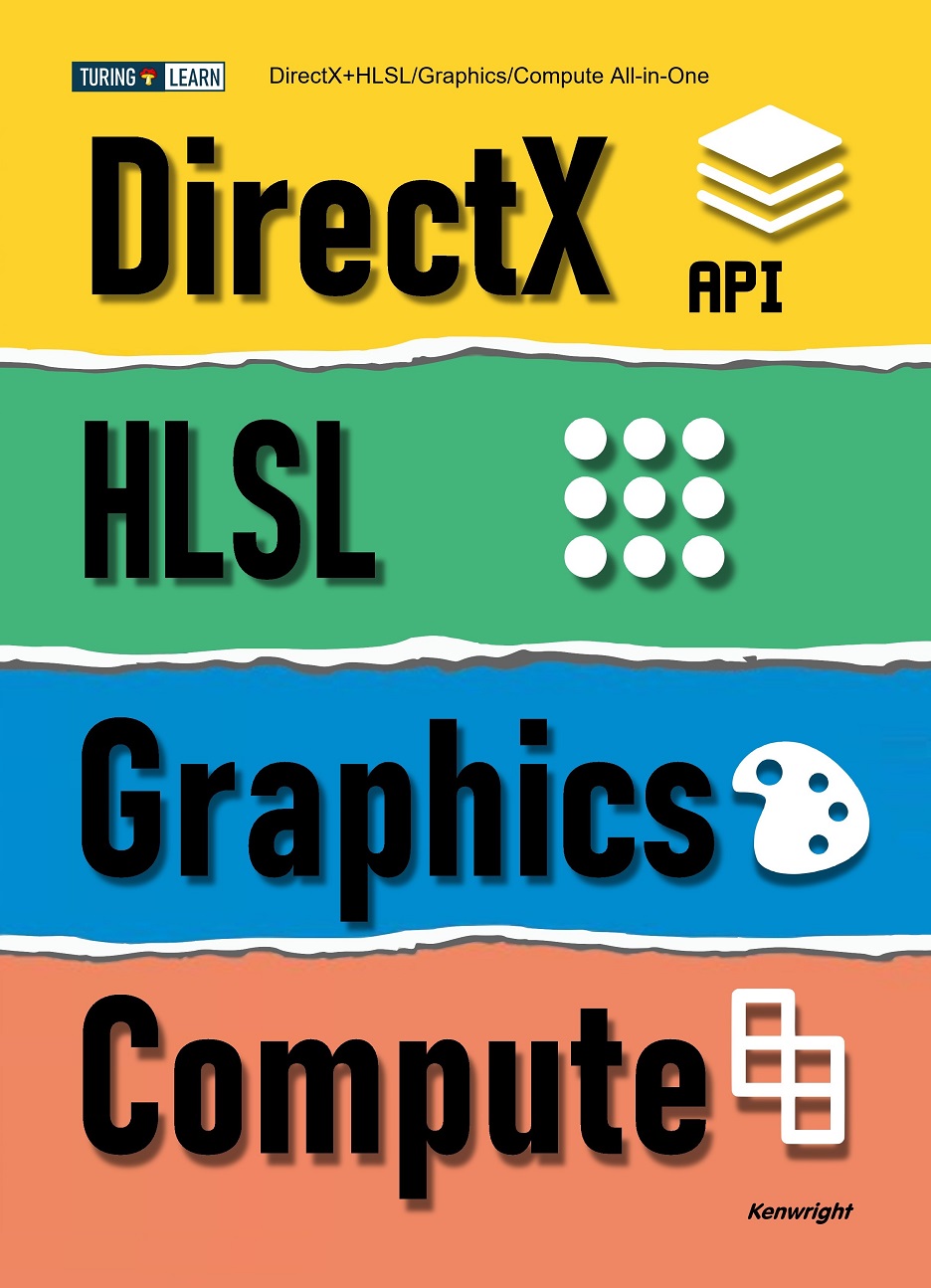 Cover of DirectX+HLSL/Graphics/Compute All-in-One (Paperback)